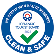 Clean & Safe - We comply with health measures - Iceland Tourist Board 2022