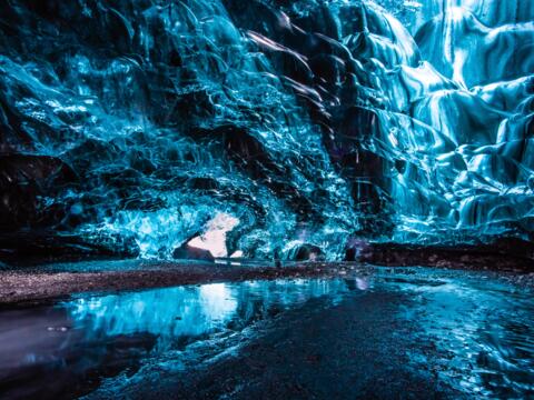 Gletscher Höhle Vatnajökull