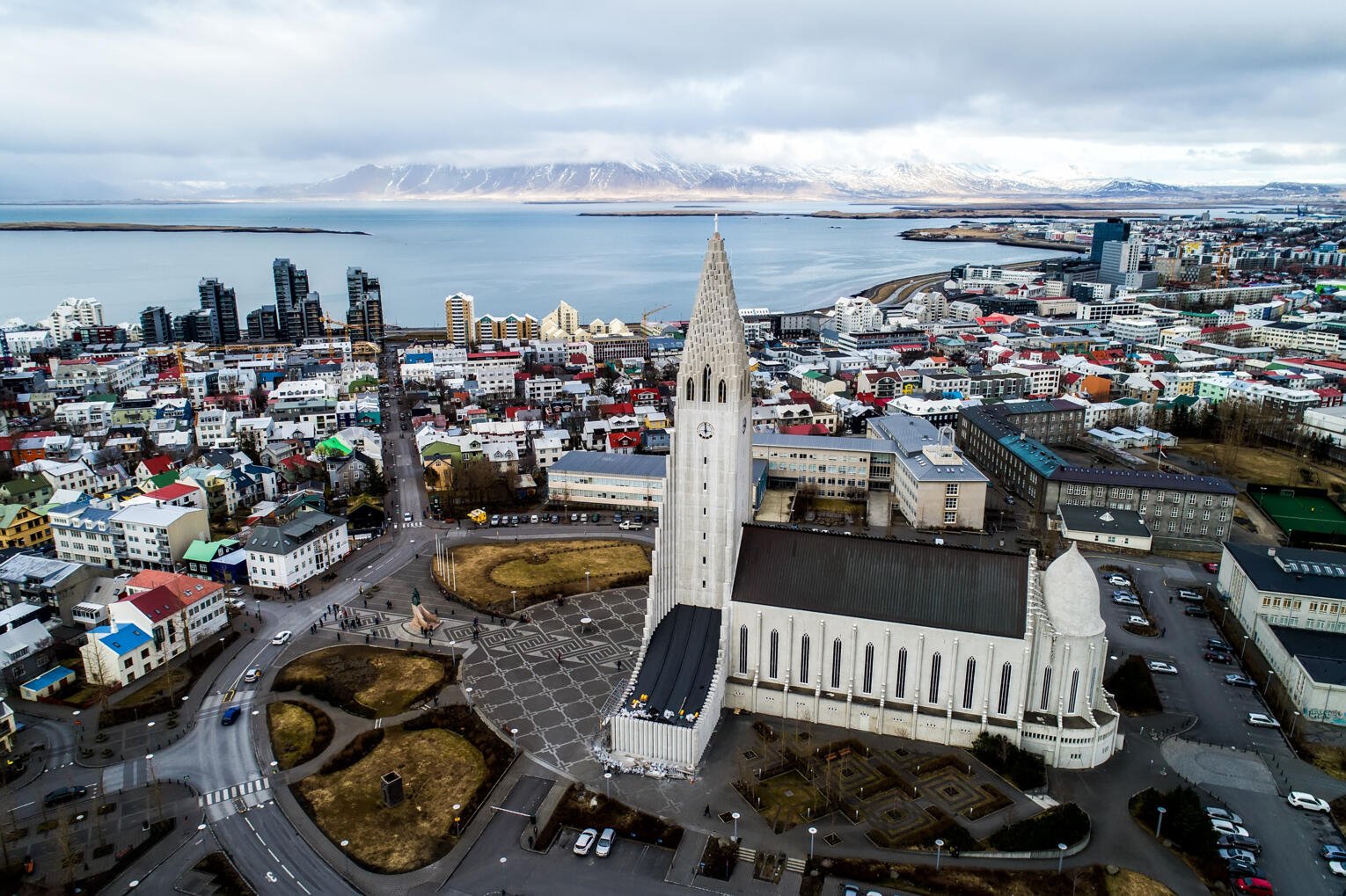Reykjavik Island Sights/Städte/ Souvenir Neuheit Kühlschrank Magnet